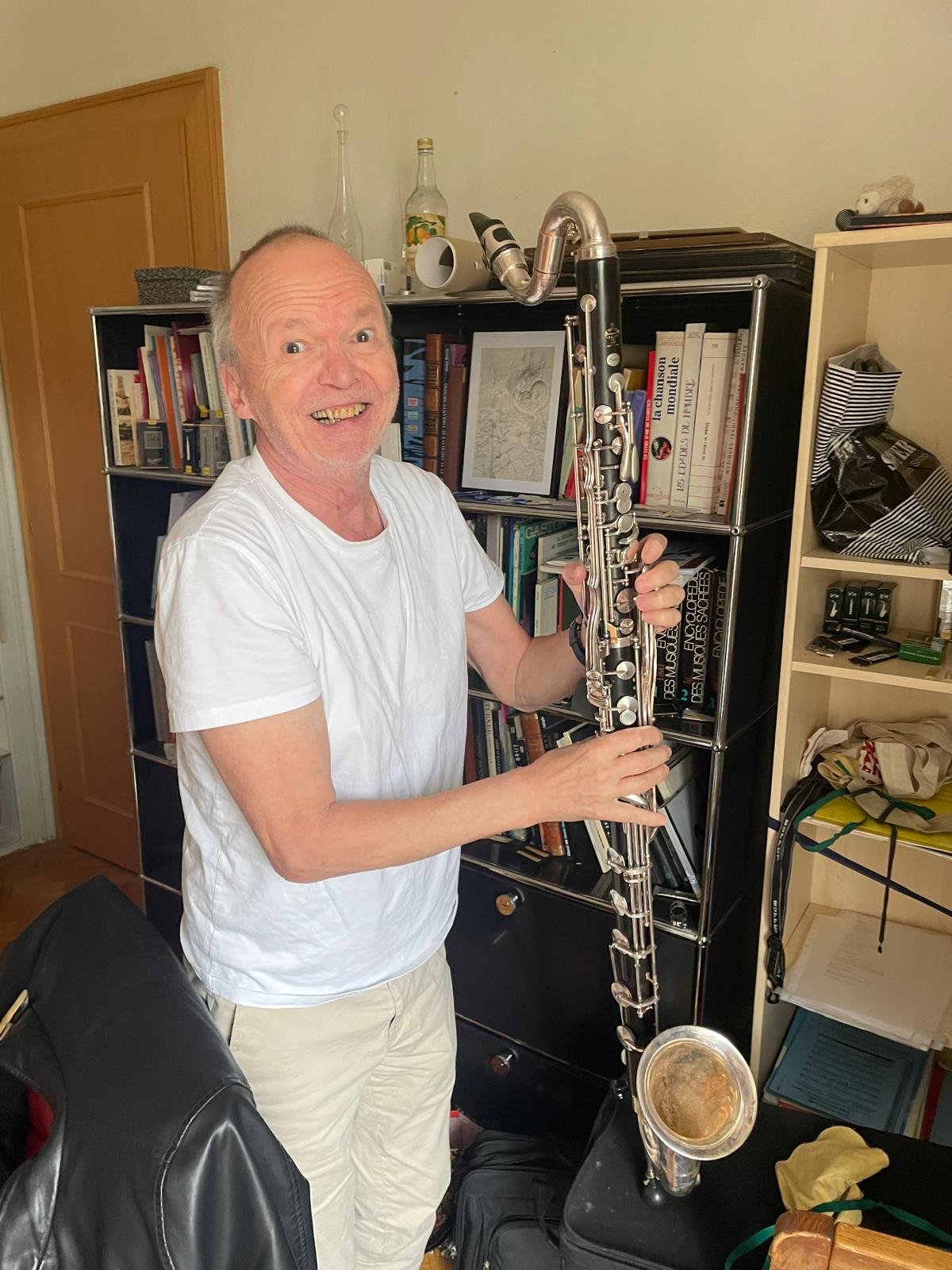 Gérard Prémand, clarinetto — parte acustica